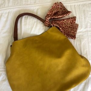 Shoulder Bag with Scarf